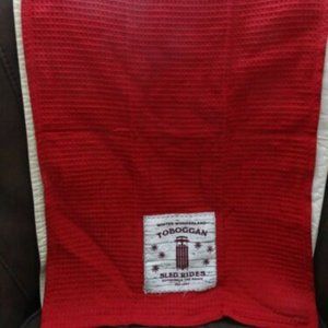 Winter Wonderland Toboggan Cotton Tea Towel By Holiday Market